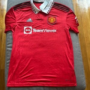 Manchester United Adidas Home Kit 22/23 NWT (Large)